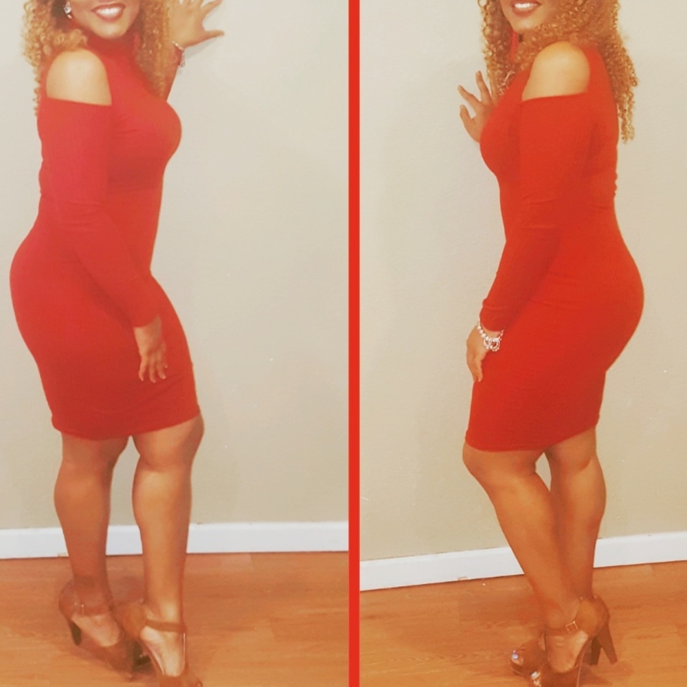 Red dress
